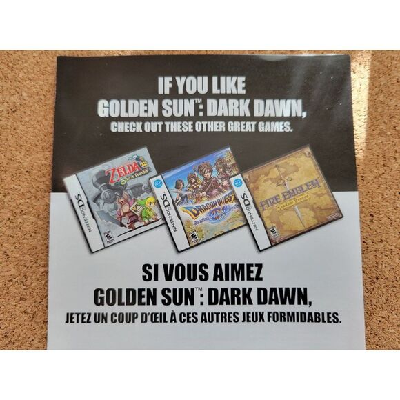 Golden Sun: Dark Dawn ~ Nintendo DS Like New Condition - Picture 6 of 8